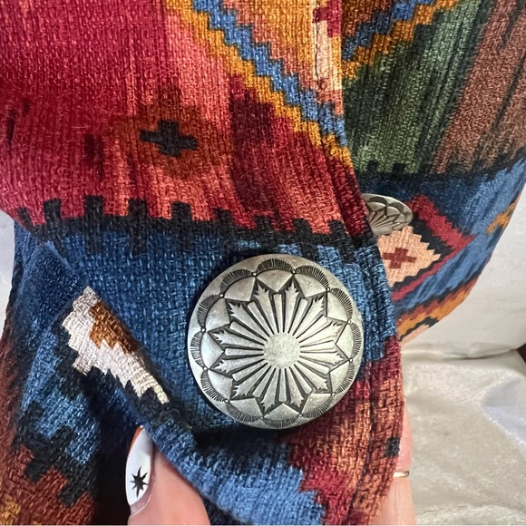 Coldwater Creek Aztec boho southwestern Vest - Picture 2 of 12